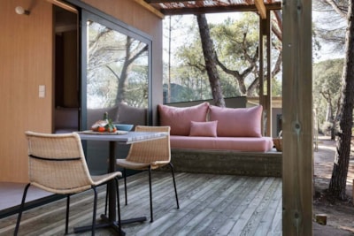 Mobile-home COUPLE + 1 bedroom — 1
