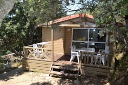 Location - Chalet Stella - 2 Chambres. 3 Chalets (S01/S02/S03) - Camping L'Esplanade
