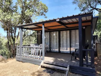 Mietunterkunft - Chalet Toronto - 2 Zimmer 7 Chalets (Cf. Plan T01 À T07) - Camping L'Esplanade