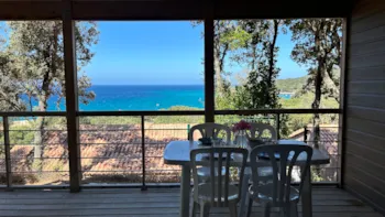Mietunterkunft - Chalet Plein Air - 3 Zimmer.  2 Chalets (P04/P05) - Camping L'Esplanade