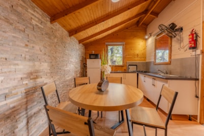 Chalet CLASSIQUE PLUS - 2 bedrooms. 14 chalets (B01 à B14)