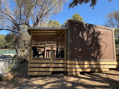Mobile home CAHITA Etape - 1 bedroom (cleaning + sheets and towels)