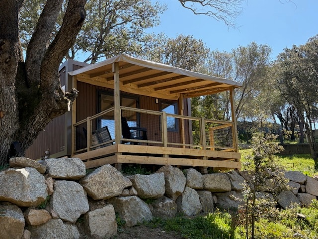 Mobilheim CAHITA Etape - 1 zimmer (Reinigung + Bettwäsche und Handtücher)