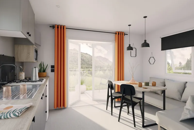 Mobil-Home Premium Loggia Bay - Vue Mer - 2 Chambres - 4 Mobil Home (Lb01 À Lb04)
