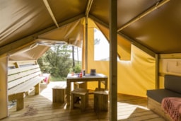 Mietunterkunft - Ecolodge - Camping Le Relax