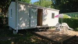 Huuraccommodatie(s) - Sympa 18 Sans Sanitaire- 2 Chambres - Camping Le Relax