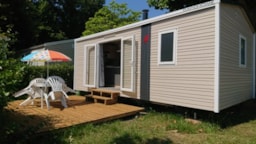 Huuraccommodatie(s) - Lodge 64 - 2 Chambres - Camping Le Relax