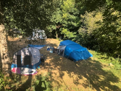Pitch package 2 people with electricity (max 6 people with supplements)