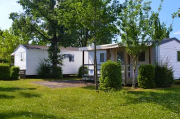 Huuraccommodatie(s) - Stacaravan Met 2 Slaapkamers - 28 M² + 12 M² Overdekt Terras - Camping Les Pommiers d'Aiguelèze