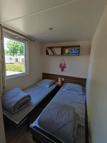 Mietunterkunft - Jardin 58 - Camping Les Pommiers d'Aiguelèze