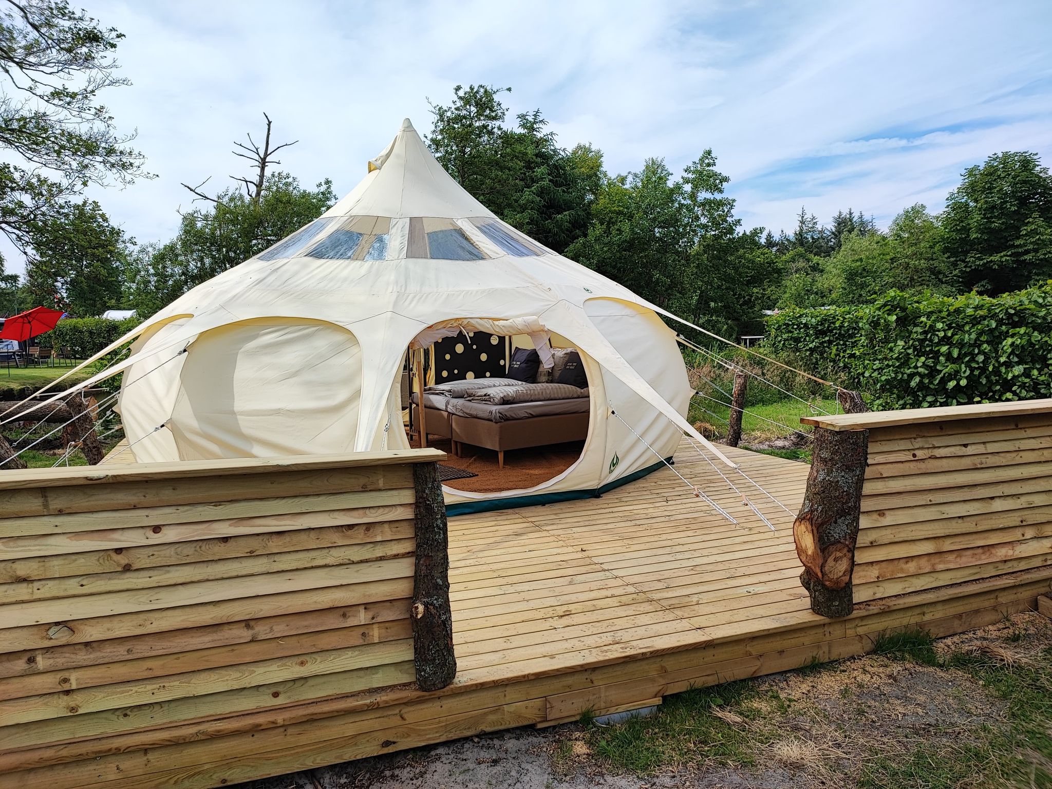 Accommodation - Glamping Tent - Houstrup Camping