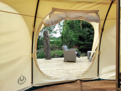 Glamping tent