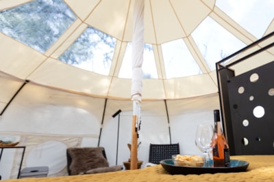 Glamping tent