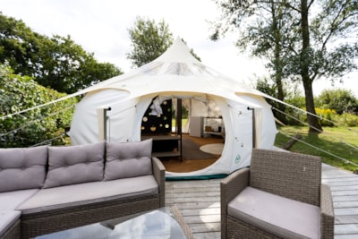 Glamping tent