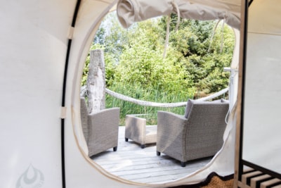 Glamping tent