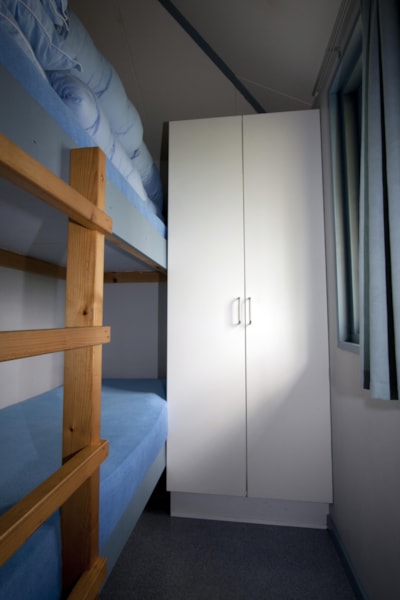Cabins with bath and toilet