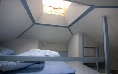 Cabins with bath and toilet