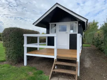 Mietunterkunft - Standart Hütte 2 Personen - Camping Løgballe