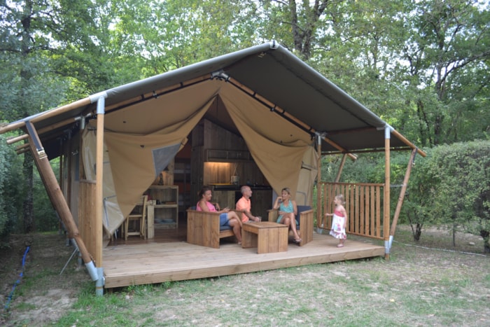Lodge Safari - 25M² - 2 Chambres + Terrasse 10M2