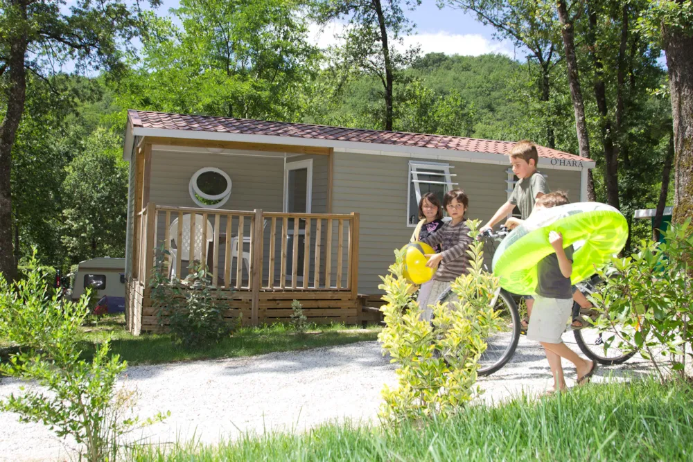 Location - Mobilhome Ohara 1-3-4   27M² - 2 Chambres - Camping  de Rousieux