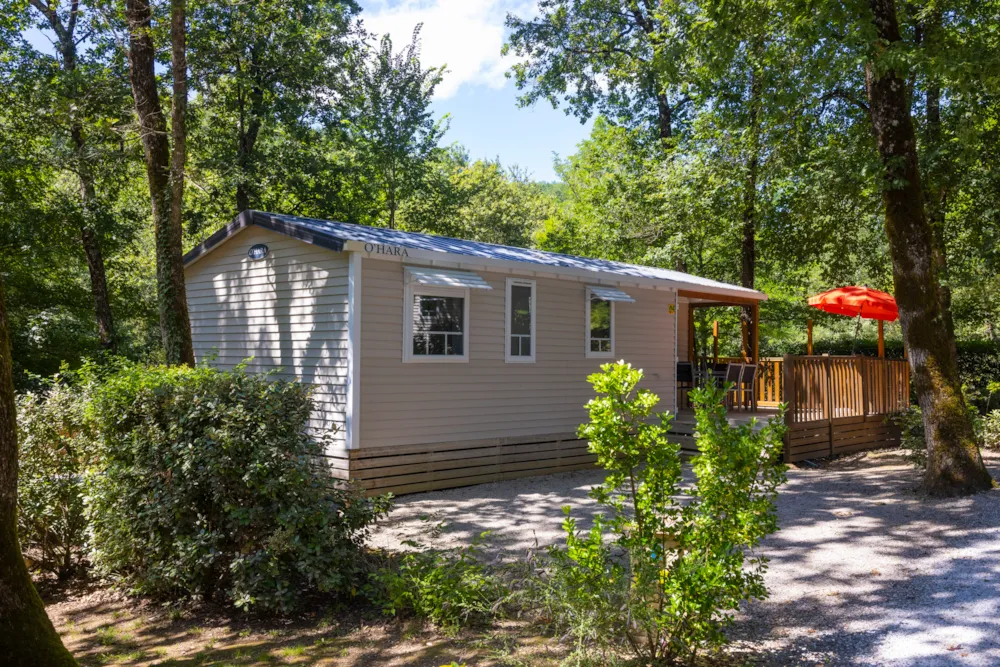 Location - Très Grand Mobil-Home Ohara 5   32M² - 3 Chambres - Camping  de Rousieux