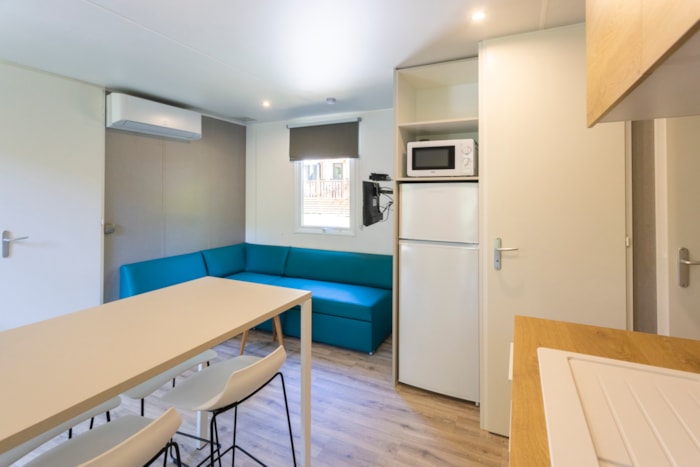 Très Grand Mobil-Home  6-  32M² - 3 Chambres