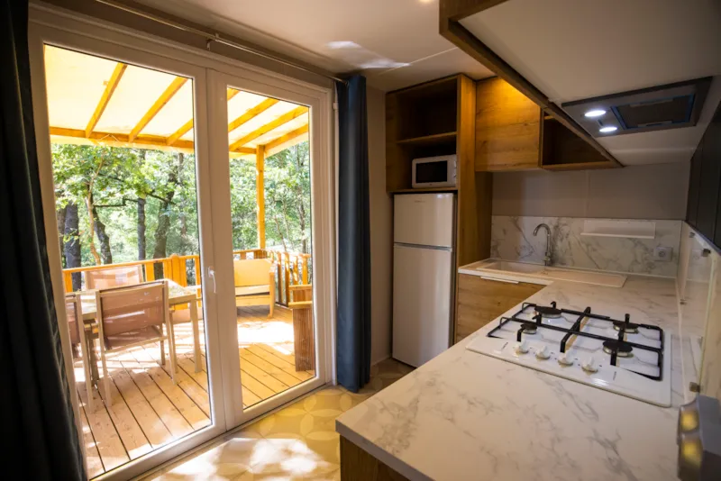 Grand Mobil-Home Bois 1-