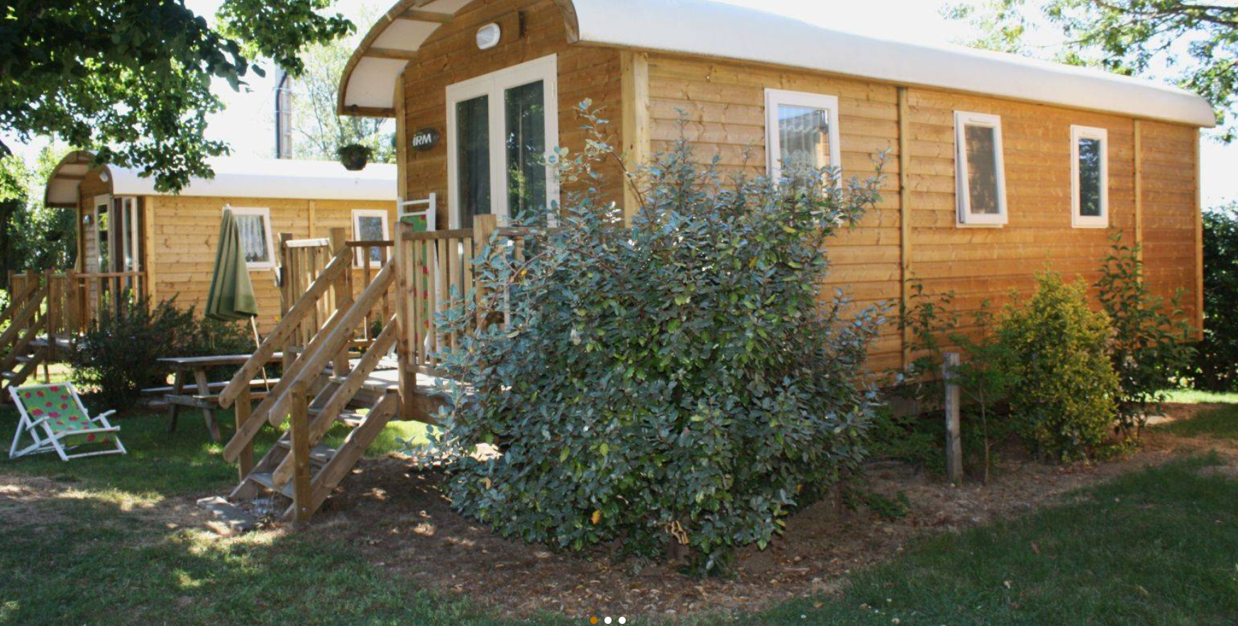Accommodation - Gipsycar Irm 21M² - 2 Bedrooms - Camping Saint Martin