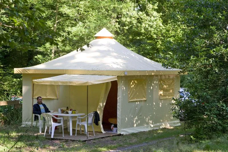 Zeltbungalow Funflower Eco 20M² - 2 Zimmer - Ohne Sanitäranlagen