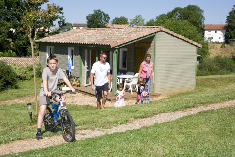 Chalet Bastida CONFORT 35m² - 2 Zimmer + überdachte terrasse