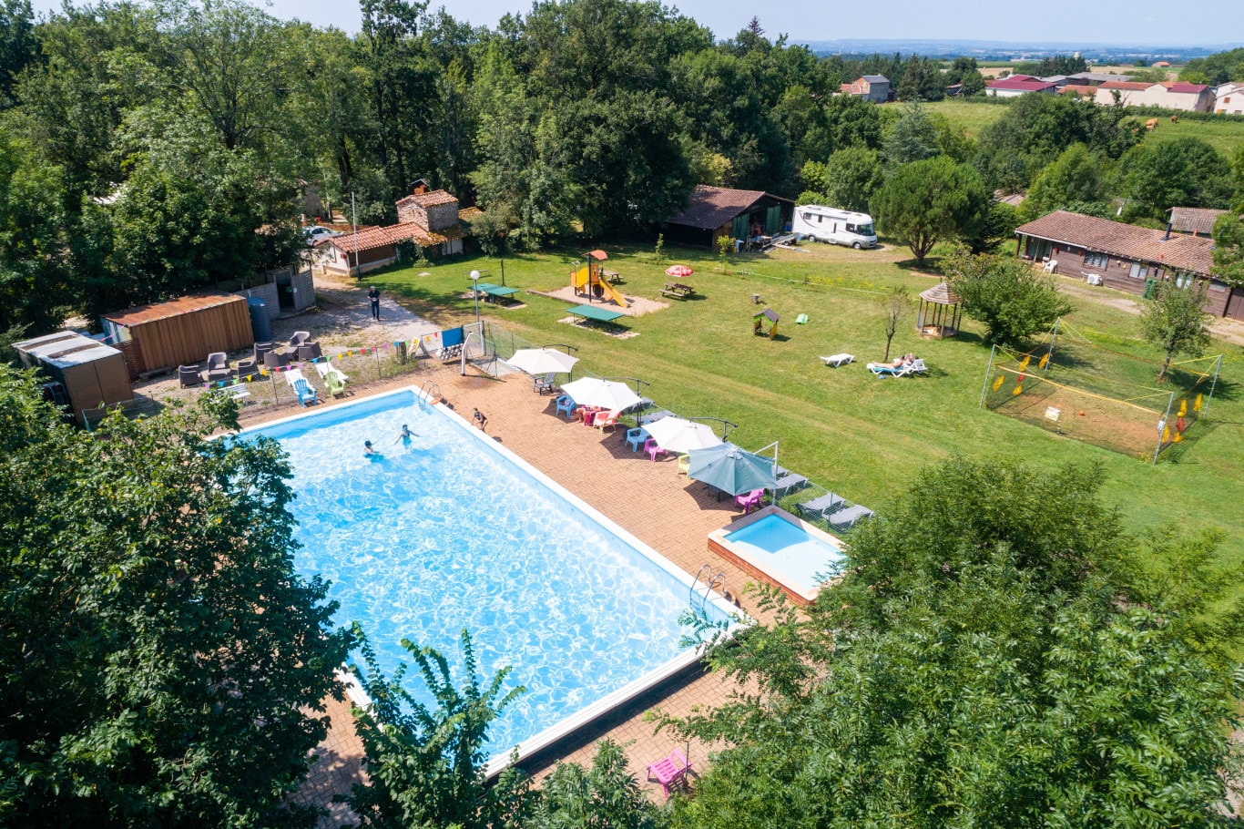 Camping les Monts d'Albi — Photo 1