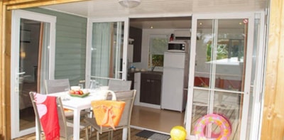 Mobil home CONFORT - 2 Bedrooms - 2 Bathrooms - Air-conditioned — 2