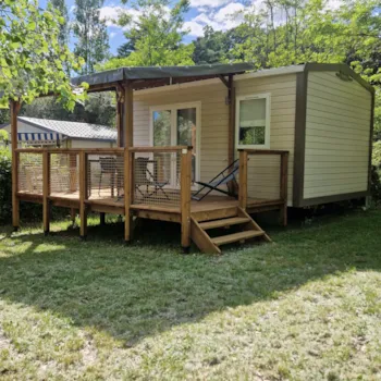 Accommodation - Mh Grand Confort 1 Chambre - Climatisé - Camping L'Emeraude du Verdon (anc.SaintLazare)