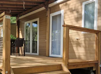 Accommodation - Mh Grand Confort 3 Chambres - Climatisé - Camping L'Emeraude du Verdon (anc.SaintLazare)