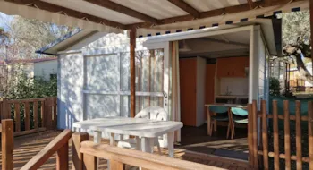 Mietunterkunft - Hütte 17M² - Camping L'Emeraude du Verdon 