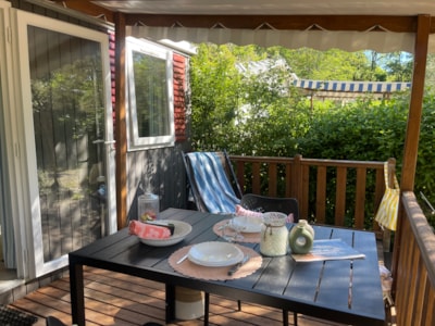 Mobil home CONFORT - 1 Bedroom - Air-conditioned