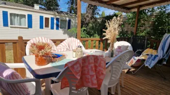 Location - Mh Confort 3 Chambres - Climatisé - Camping L'Emeraude du Verdon 