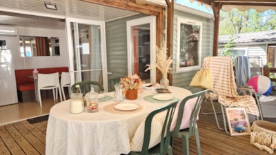 Mobil home CONFORT - 2 Bedrooms - 2 Bathrooms - Air-conditioned