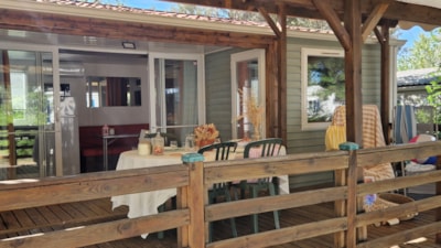Mobil home CONFORT - 2 Bedrooms - 2 Bathrooms - Air-conditioned