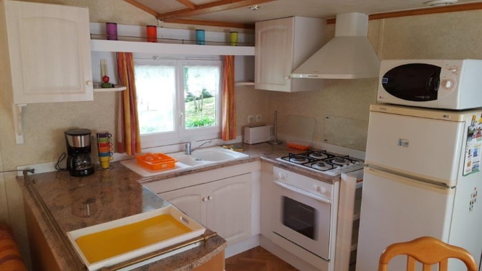 Mobil Home Confort 32M² - 2 Chambres + Terrasse + Tv + Lave Vaisselle + Lave-Linge