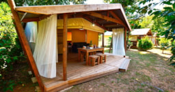 Location - Tente Lodge Riada - Camping Merendella