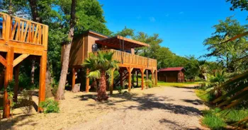 Location - Lodge Prestige Pilotis Front De Mer - Camping Merendella