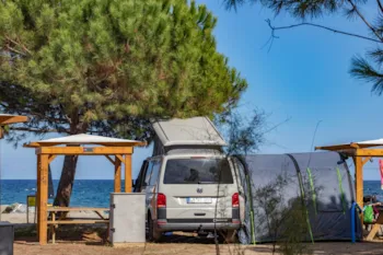 Emplacement - Emplacement Privilège 100M² Bord De Mer 2Eme Ligne - Camping Merendella
