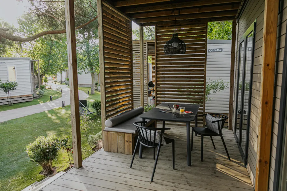 Location - Mobile Home - 2 Chambres - Camping & Bungalows Platja Brava