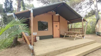 Mietunterkunft - Safari Tent - Camping & Bungalows Platja Brava