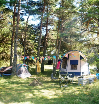 Pitch : car + tent/caravan or camping-car — 9