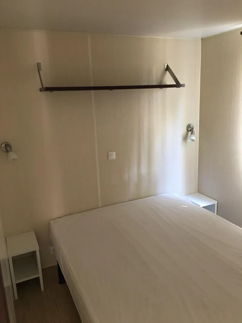 Mobil Home Confort 20M² (1Ch-2Pers) + Tv + Clim + Terrasse Couverte