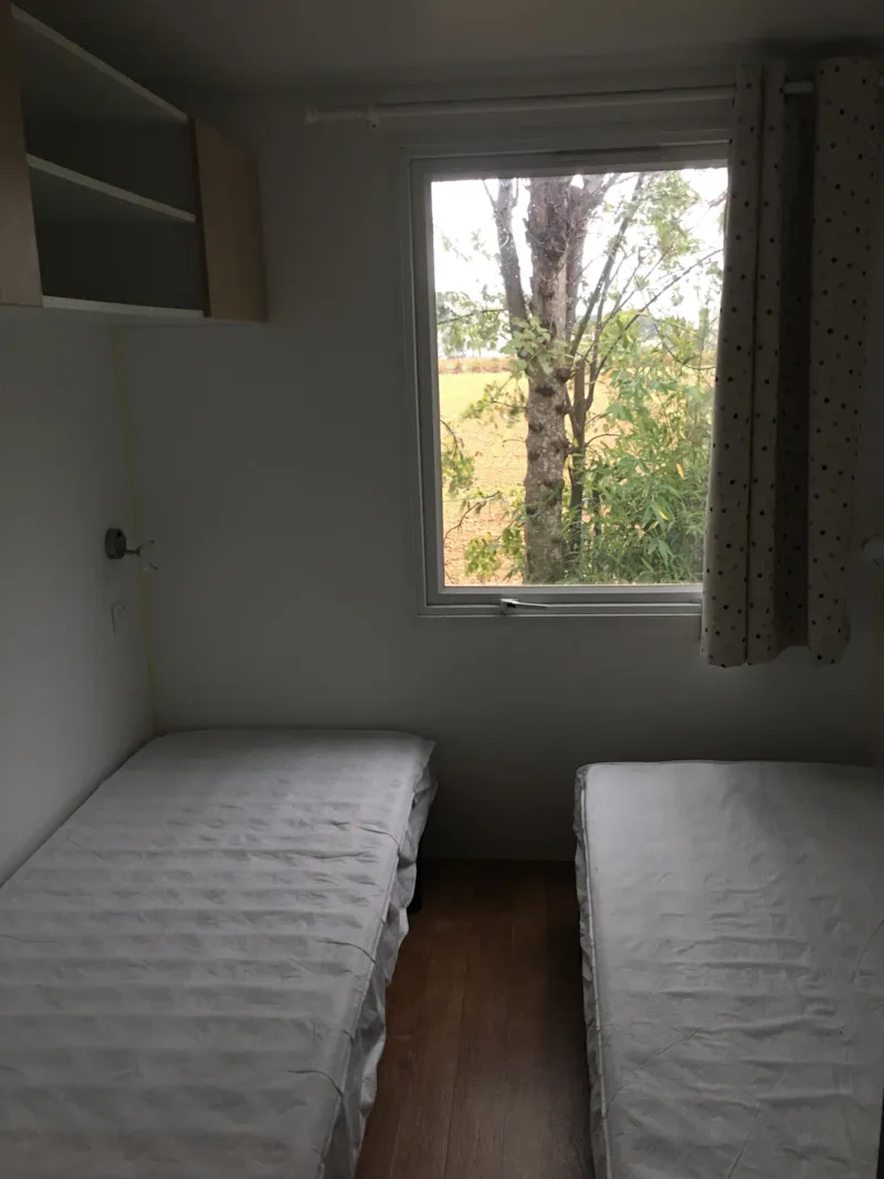 Mobil-Home Cottage Confort 29 M² (2Ch - 4 Pers) + Tv + Terrasse Semi Couverte