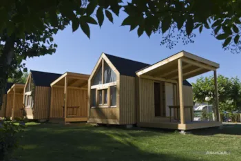 Mietunterkunft - Kleines Hütte Glamping - Camping De Haro