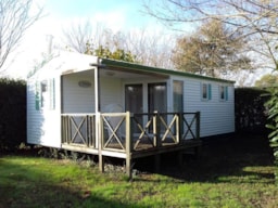 Accommodation - Mobile-Home 25.6M² 2 Bedrooms + Terrace + Tv - Camping LE PESSAC